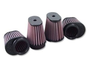 DNA Oval Clamp 54mm Inlet 103mm Length Air Filter Set of 4 ID 54mm, Outside Diameter 75x50mm (DNA Filters – OV-5404-12)